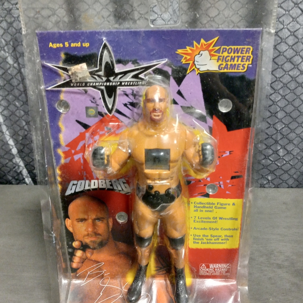 1999 Tiger Electronics Goldberg Power Fighter Games